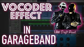 How To Create A Vocoder Vocal Effect In GarageBand [GarageBand Tutorial]