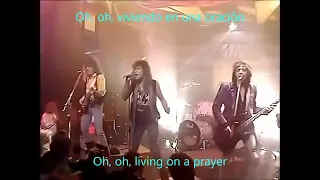 Bon Jovi - Livin' on a prayer (Viviendo en una oración) subtítulos ingles-español