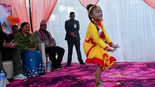 नानीको डान्स देखेर लुम्बिनी प्रदेशका मन्त्री कृष्णा केसी नमुना मख्खै