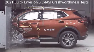 2021-2023 Buick Envision S C-IASI Crashworthiness Tests (Small Overlap Crash Tests + More)