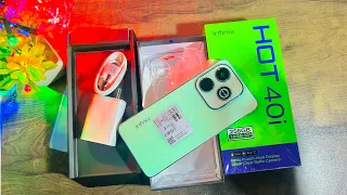 Infinix Hot 40i Unboxing And First Looking Price :-9999