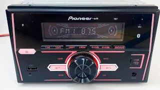 Обзор на 2 din магнитолу pioneer 787 и колонки pioneer 13см