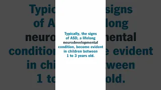 Signs of Autism Spectrum Disorder