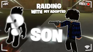 ⭐ Raiding with my Adopted Son with STAR ⭐