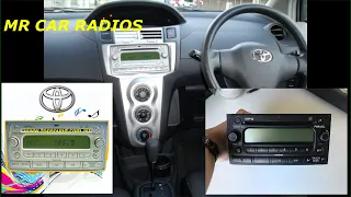 MCR #16​: HOW TO FIX AND REPAIR || BY PASS ,CLEAR SECURITY CODE IN TOYOTA CAR STEREO 2004-2010