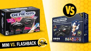 Sega Genesis Mini vs. Sega Genesis Flashback HD