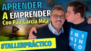 TUTORIAL #EMPRENDER y #APRENDER con Pau Garcia-Milà #En1Minuto al POPAP de Catalunya Ràdio