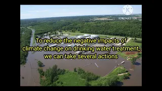 How affect climate change in drinking water treatment