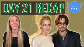 Day 21 RECAP! | Team Heard Rests, Bring On The Rebuttals | Johnny Depp Vs. Amber Heard