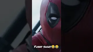 Deadpool and wednesday funny video short 😂😂😂