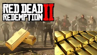 COMMENT GAGNER DES LINGOTS D'OR EN ILLIMITÉE SUR RED DEAD RÉDEMPTION 2