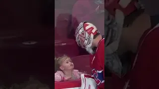 CAREY PRICE THE BEST DAD IN THE NHL? #hockey #shorts