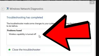 Wireless capability is turned off Fix