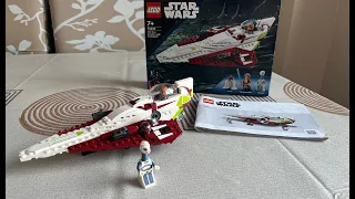 Lego Star Wars Obi Wan Kenobi's Jedi Starfighter set 75333 episode 1   SD 480p
