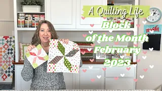 Quilt Block of the Month: February 2023 | A Quilting Life