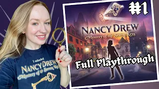 Nancy Drew: The Mystery of the Seven Keys FULL PLAYTHROUGH [Episode 1]