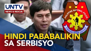 Dating pulis na naabswelto sa Jee Ick Joo slay case, hindi pa makakabalik sa serbisyo – PNP