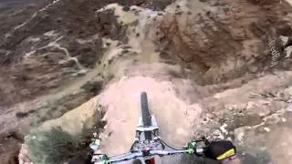 GoPro: Backflip Over 72ft Canyon - Kelly McGarry Red Bull Rampage 2013 with music !!!