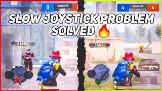 How to Fix Slow Joystick Movement in 3 Easy Steps In BGMI 2.7 UPDATE ✔