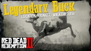 Red Dead Redemption 2 - Legendary Buck (Location, Trinket, Walkthrough)