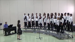 Yokosuka MS Choir - Blackbird arr. by Audrey Snyder