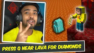 Gamers ACCIDENTLY Threw rarest item in Minecraft 🔴 techno gamers, bbs, Live Insaan, mythpat, fleet