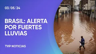 Las inundaciones en el sur de Brasil llegaron a Porto Alegre