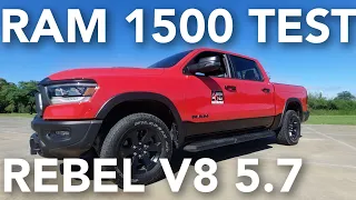 RAM 1500 REBEL V8. TEST AUTO AL DÍA. Despedimos al Hemi 5.7 (11.5.2024)