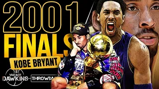 Kobe Wins His 2nd Title With An EPiC Match-Up vs Iverson In 2001 Finals | Full Series Highlights