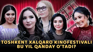 Toshkent xalqaro kinofestivalining dabdabali qizil yo’lagidan reportaj