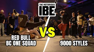 Red Bull BC One Squad vs. 9000 Styles | TOP 16 Crew Battle | IBE Winter Jam 2021