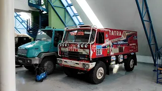 Tatra 815 4x4 Dakar - přesun v muzeu Kopřivnice