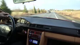 1992 Mercedes W124 300CE Coupe Ride-a-Long with Kent Bergsma