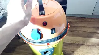 Строительный пылесос с синхронным включением своими руками . homemade vacuum cleaner