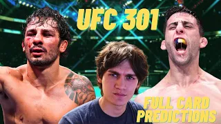 UFC 301 Pantoja vs. Erceg Full Card Predictions!