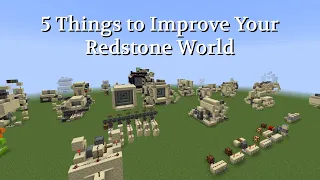 Best Ways to Make the PERFECT Redstone World!