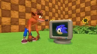 What If Crash Bandicoot Was In Sonic?