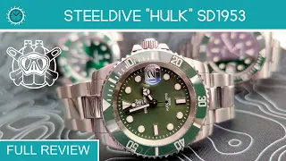 STEELDIVE "Hulk" SD1953 -  FULL REVIEW