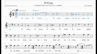 O Crux (Nystedt) | Bass I | Sing-Along