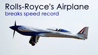 Meet the world`s fastest all-electric airplane, Rolls-Royce Demo flight breaks speed record