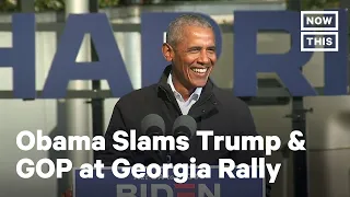 Obama Takes Aim at Trump and GOP Senators Ahead of Election | NowThis