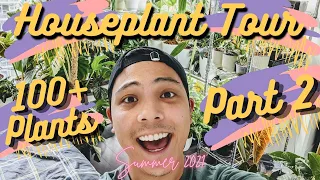 Houseplant Tour 2021💚: SUMMER EDITION 🌞 (PART 2) - 100+ PLANTS | MY ENTIRE PLANT COLLECTION