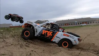 I broke the UDR - Netcruzer RC Traxxas Bash feat Xmaxx and Unlimited Desert Racer