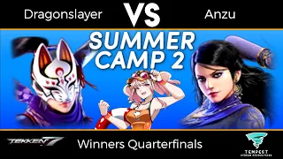 Dragonslayer (Kunimitsu) vs Anzu (Zafina) - Winners Quarterfinals - Bonus Round: Summer Camp 2