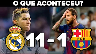 O Dia em que o Real Madrid Venceu o Barcelona por 11 a 1