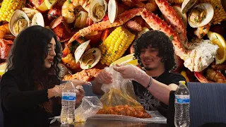 Seafood Boil Mukbang Q&A With Lily