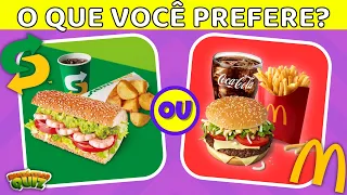 O QUE VOCÊ PREFERE? Edição: VERDE vs VERMELHO 🟥 🟩 l jogo das escolhas