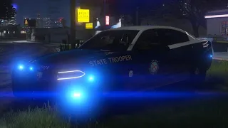 GTA5 ROLEPLAY | FHP SLICKTOP CHARGER (Law Enforcement) | FIVEM MCRP