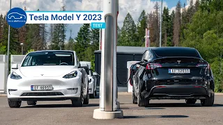 Ny: Tesla Model Y 2023 RWD, Long Range, Performance - komplett test