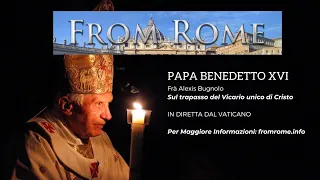 L'Esposizione della salma di Papa Benedetto XVI